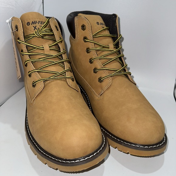 Hi-Tec Men's Reznor 6" Soft Toe Boots Brown  Size 13 New‎ In Box - Picture 1 of 7